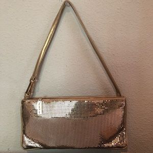 *SOLD* NEW Retro 80’s Gold Mesh Whiting & Davis